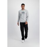 Basic - Sweater - Grijs - Katoen/Polyester