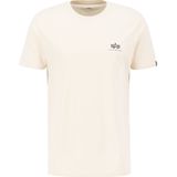 Alpha Industries - Backprint T - T-shirt - Zwart - 100% Katoen