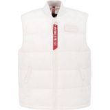 Alpha Industries - Puffer Light Weight Vest - Zwart - Polyester Taffeta