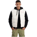 Alpha Industries - Puffer Light Weight Vest - Zwart - Polyester Taffeta