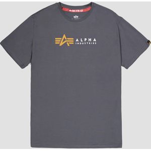 T-shirt - Greyblack - 100% Katoen - Korte Mouwen