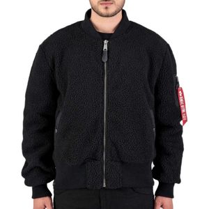 Alpha Industries - MA-1 Teddy Jacket - Bomberjack - Groen - Synthetisch