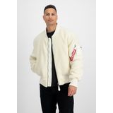 Alpha Industries - Sherpa-Jas - Zwart - 100% Polyester