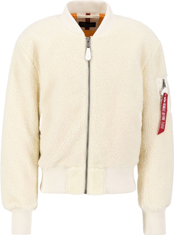 Alpha Industries - Sherpa-Jas - Zwart - 100% Polyester