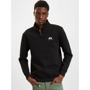 Alpha Industries SL met halve rits voor heren Black