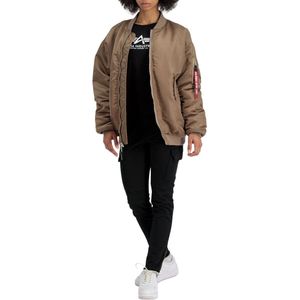 Alpha Industries - MA-1 Core - Damesjas - Taupe - Nylon