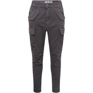 Cargobroek - Vintage Grey - Met Riemlussen - Ritssluiting - Cargozakken