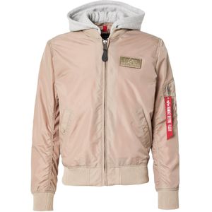 Alpha Industries - Ma-1 TT Jas - Zwart - Nylon - Afneembare Capuchon