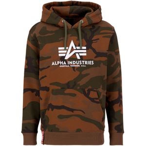 Alpha Industries - Basic Camo Hoodie - Regular Fit - Katoen en Polyester