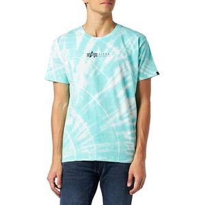 Alpha Industries Tie Dye T-shirt voor heren Atomic Green
