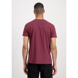 Alpha Industries Basic T-shirt Met Korte Mouwen 2 Eenheden Groen Rood M Man