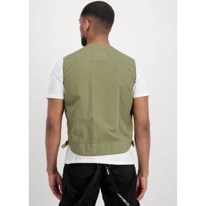 Alpha Industries - Militaire Vest - Groen - Licht Gevoerd