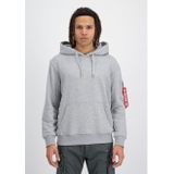 Sweater - Capuchon - Zwart - Sweatstof - Logoprint