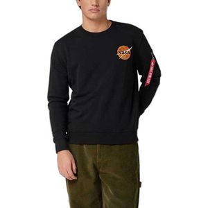 Alpha Industries Nasa Davinci Sweatshirt Zwart Man