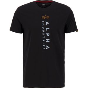 Alpha Industries R Print T-shirt Met Korte Mouwen