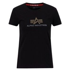 ALPHA INDUSTRIES - Crystal - T-shirt - Wit - Katoen