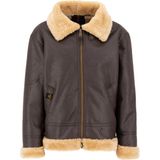 Alpha Industries Lederjacke »Alpha Industries Men - Bomber Jackets B-3 Faux Leather«