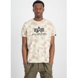 Alpha Industries - Camo T-shirt - Groen - 100% Katoen