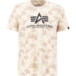 Alpha Industries - Camo T-shirt - Groen - 100% Katoen