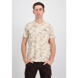 Alpha Industries - Basic Small Logo Camo T-Shirt - Camo - Katoen