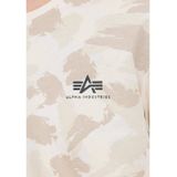 Alpha Industries - Basic Small Logo Camo T-Shirt - Camo - Katoen