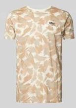 Alpha Industries - Basic Small Logo Camo T-Shirt - Camo - Katoen