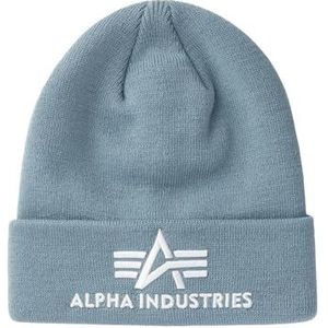 Alpha Industries 3D-muts baret, uniseks, grijs/blauw.