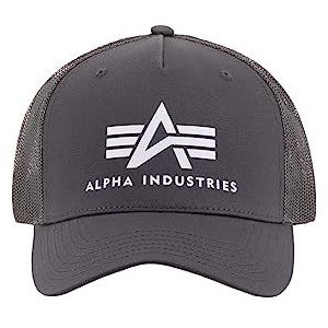 Alpha Industries Basic Trucker Cap Heren Vintage Grey