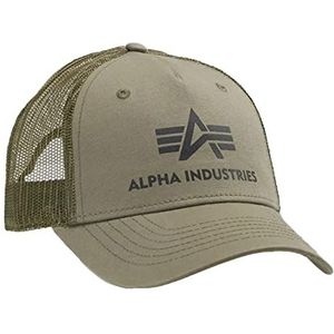 Alpha Industries Basic Trucker Cap Heren Hunter Brown