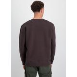 Basic - Sweater - Rood - Katoen - Klein Borstlogo