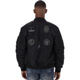 Alpha Industries, Heren, Jassen, Zwart, Maat: L Nylon,