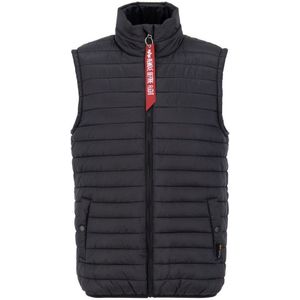 Alpha Industries - Puffer Ultra Light Weight Vest - Zwart - Polyester