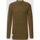 Gebreide pullover met labeldetail, model 'Acid'