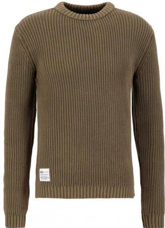 Gebreide pullover met labeldetail, model 'Acid'