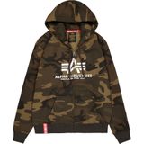 Alpha Industries Hoodie »Alpha Industries Men - Hoodies Basic Zip Hoodie Camo«