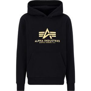 Alpha Industries - Basic Carbon - Hoodie - Zwart - Katoen