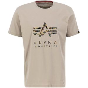 Shirt - Camo PP T - Jersey - Groen - Logoprint