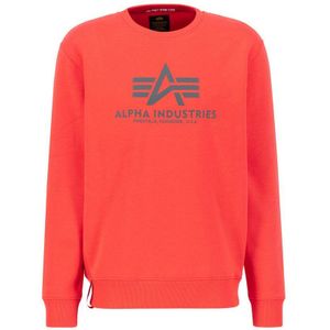 Alpha Industries Basic Sweatshirt voor heren Radiant Red