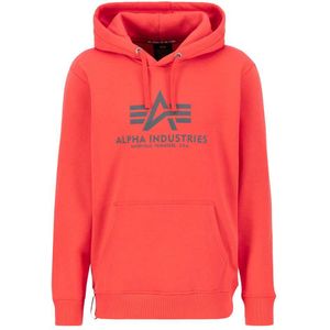 Alpha Industries - Basic Hoodie - Grijs - Katoen/Polyester