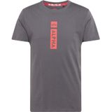 T-Shirt mit Label-Print