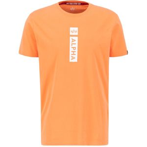 ALPHA INDUSTRIES - T-shirt - Tangerine - Voor Heren