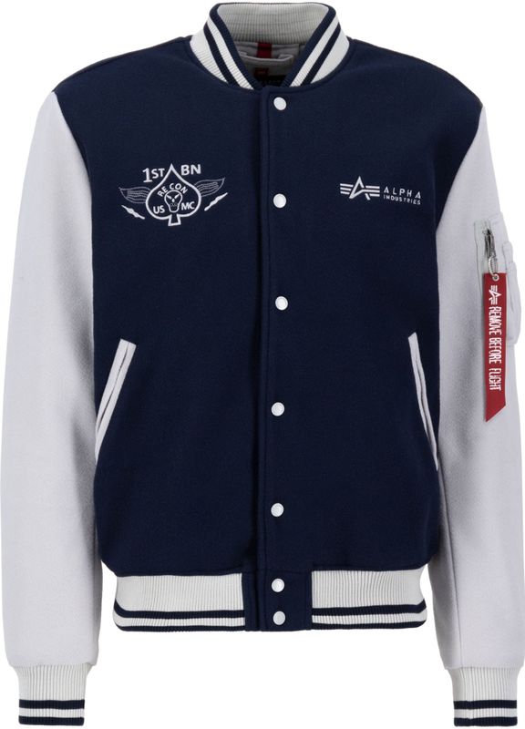 Alpha Industries Bomberjacke »Alpha Industries Men - Bomber Jackets Varsity Air Force Jacket«