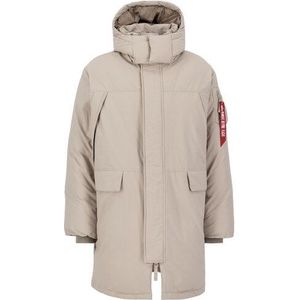 Alpha Industries - Puffer Park - Winterjas - Groen - Katoen/Nylon