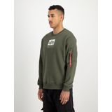 Alpha Industries Satin Logo Sweatshirt