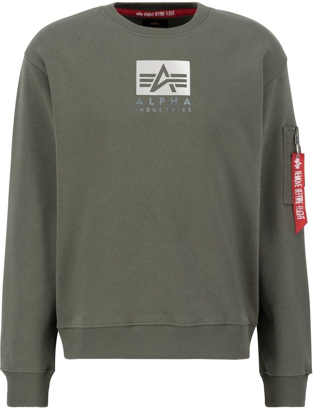 Alpha Industries Satin Logo Sweatshirt