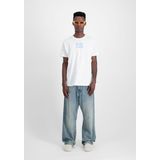 Alpha Industries Satin Logo T T-shirt Met Korte Mouwen
