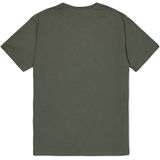 Alpha Industries - Satin Logo T - T-shirt - Zwart - 100% Katoen