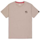Alpha Industries Camo Logo Puff Print Bp T T-shirt Met Korte Mouwen