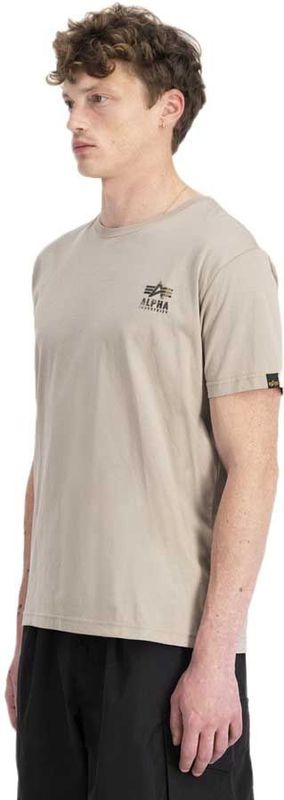 Alpha Industries Camo Logo Puff Print Bp T T-shirt Met Korte Mouwen