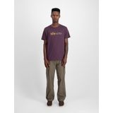 Alpha Industries Label T-shirt Met Korte Mouwen
